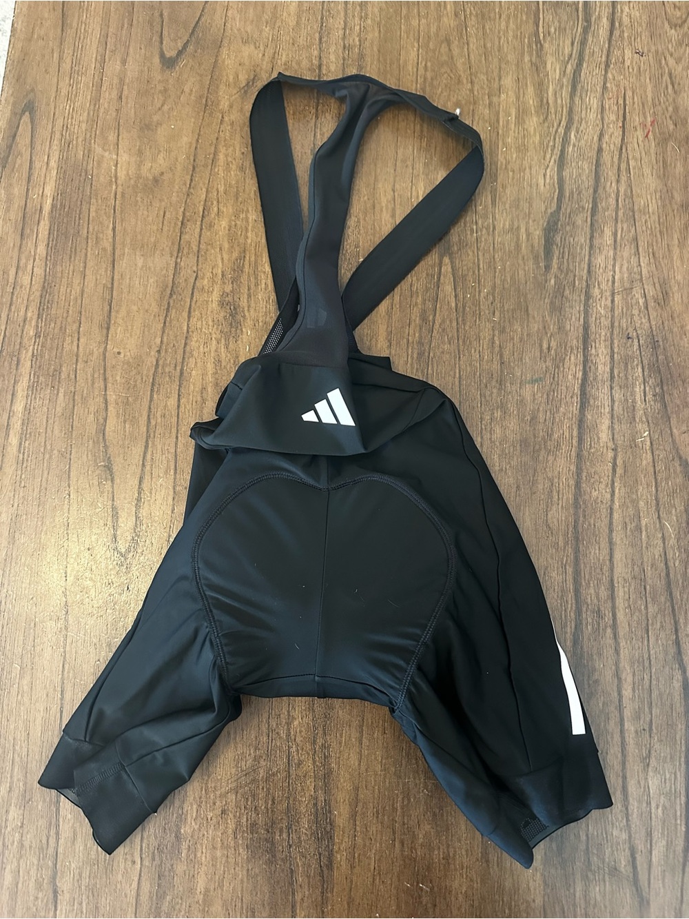 NEW Adidas Women’s Essentials Cycling Bib Shorts Black Size Small Padded Bike - Picture 3 of 3